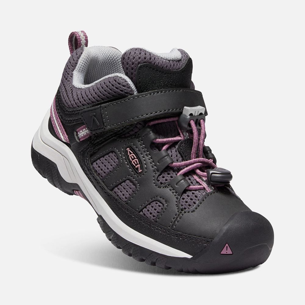 Chaussure de Randonnée Keen Enfant Noir/Rose | Targhee | MYBZF-5937